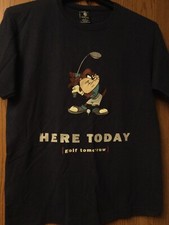 Tasmanian Devil - Taz Golfing - Blue Shirt - L - Warner Bros Studio Store