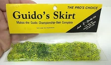 Luck "E" Strike Guido's Skirt Fishing Lure Bait New Old stock
