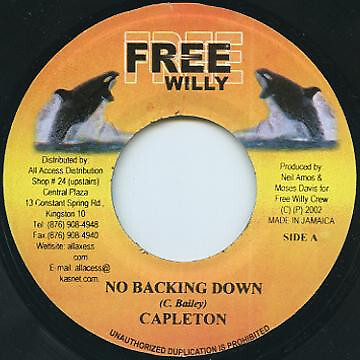 Capleton - No Backing Down / Wanna Be / G+ / 7
