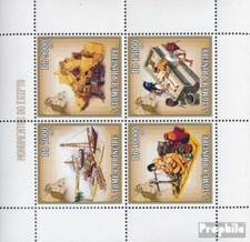 Sao Tome e Principe 2704-2707 Feuille miniature (complète. édition) neuf avec go