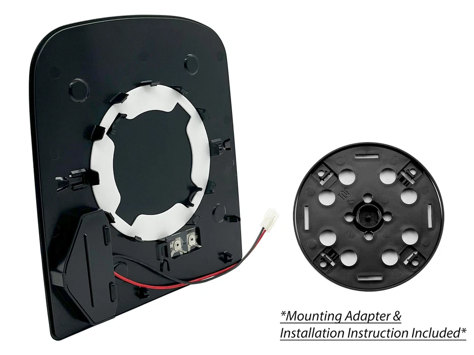 For GM Pickup SUV 2007- 2014 Upper Tow Mirror Glass with Signal Passenger Side - Image 2 of 4