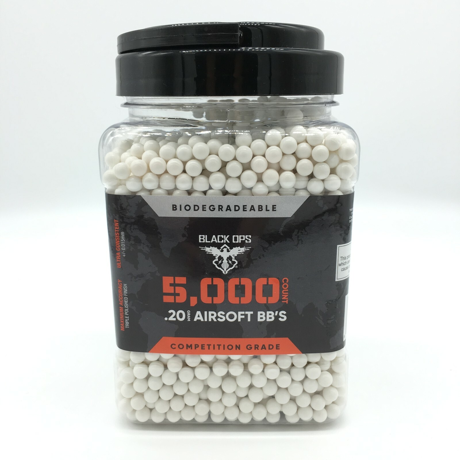 Airsoft & Paintball Sports 10,000 Count.20g Black Ops Biodegradable