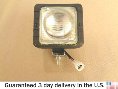 #ad JCB BACKHOE WORKING LIGHT ASSEMBLY 12V WITH BULB PART NO. 700 50029 $34.95