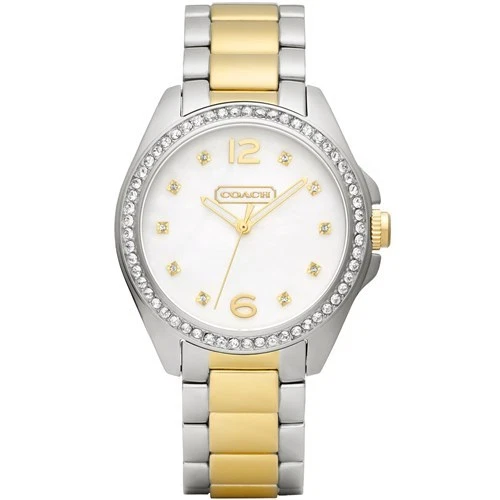 Coach 14501663 Tristen Women's Two Tone Stainless Steel Bracelet Watch