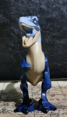 Jurassic World LEGO® Raptor Dark Blue & Sand Blue Markings