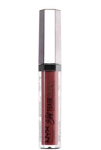 NYX Slip Tease Lip Lacquer Full Color STLL07 Rosy Outlook 0.10 Oz New Sealed - Picture 4 of 5