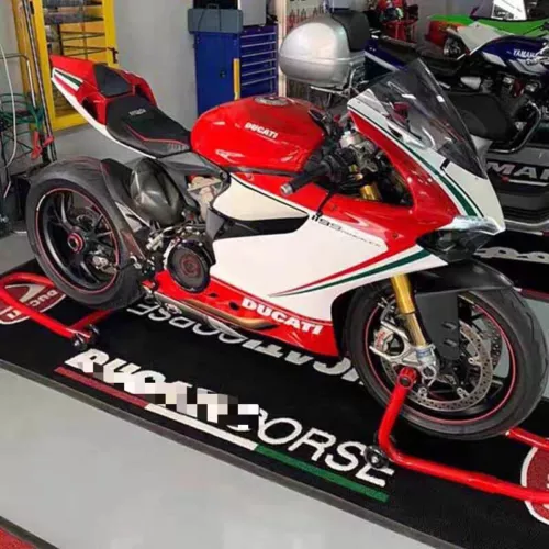 For Ducati Floor Display Garage Mat Folding Carpet Floor Mat Anti-slip 220x80cm - Bild 3 von 5