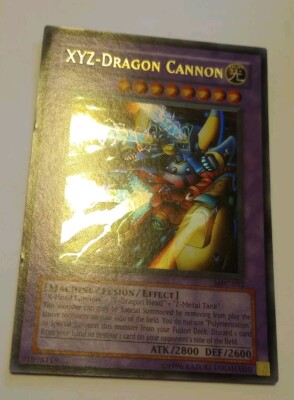 Yugioh XYZ - Dragon Cannon Tank 6 card lot Ultra, Super 1st