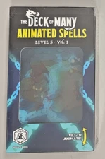 D&D 5E The Deck of Many Things Animated Spells: Level 5 Volume 1