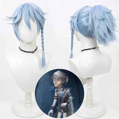 Luca Balsa Wig Identity V Cosplay Wig with Pigtail Heat Resistant Synthetic Hair