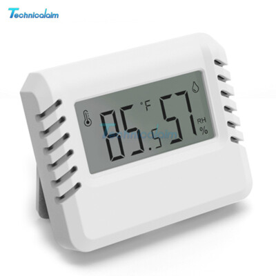 Indoor Digital LCD Mini Thermometer Hygrometer With Magnetic Suction Bracket