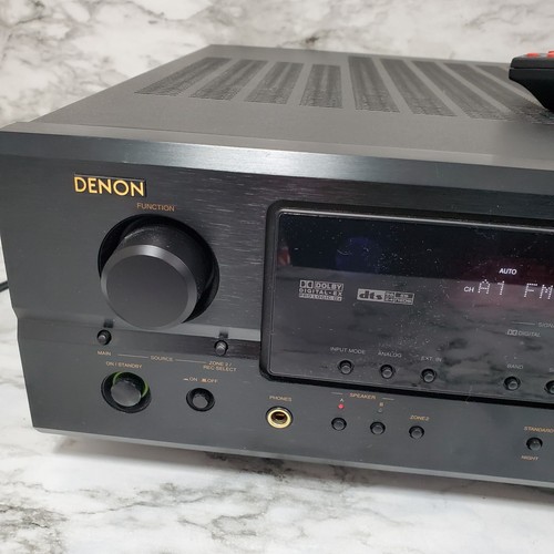 Denon AVR-1906 7.1 Channel 125W HD AV Surround Receiver HDMI PARTS NOT TESTED - Picture 4 of 16