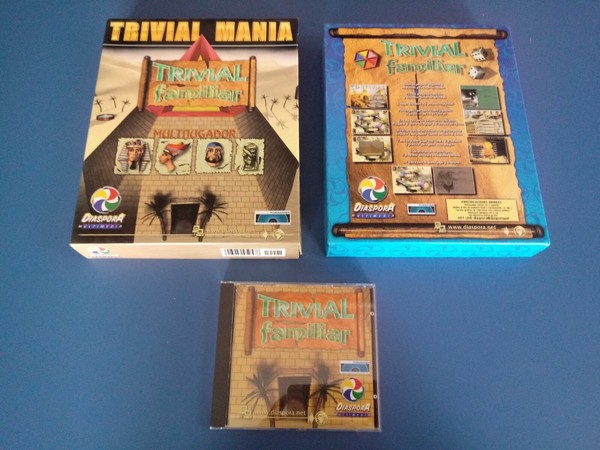 Trivial mania familiar PC CD ROM - Juego Español Completo - Diaspora