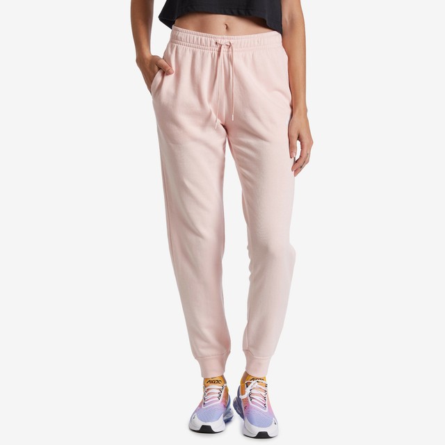 Nike Sportswear Fleece Women's Lightweight Joggers S Pink Gym Casual Sweatpants | eBay
