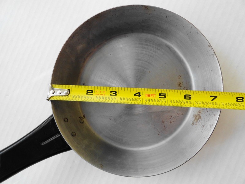 Brass and Steel Carbon Steel Pan 27 cm