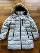 Nwt Noize Hannah Mid-length Heavyweight Parka Coat Ice Sz L New $280