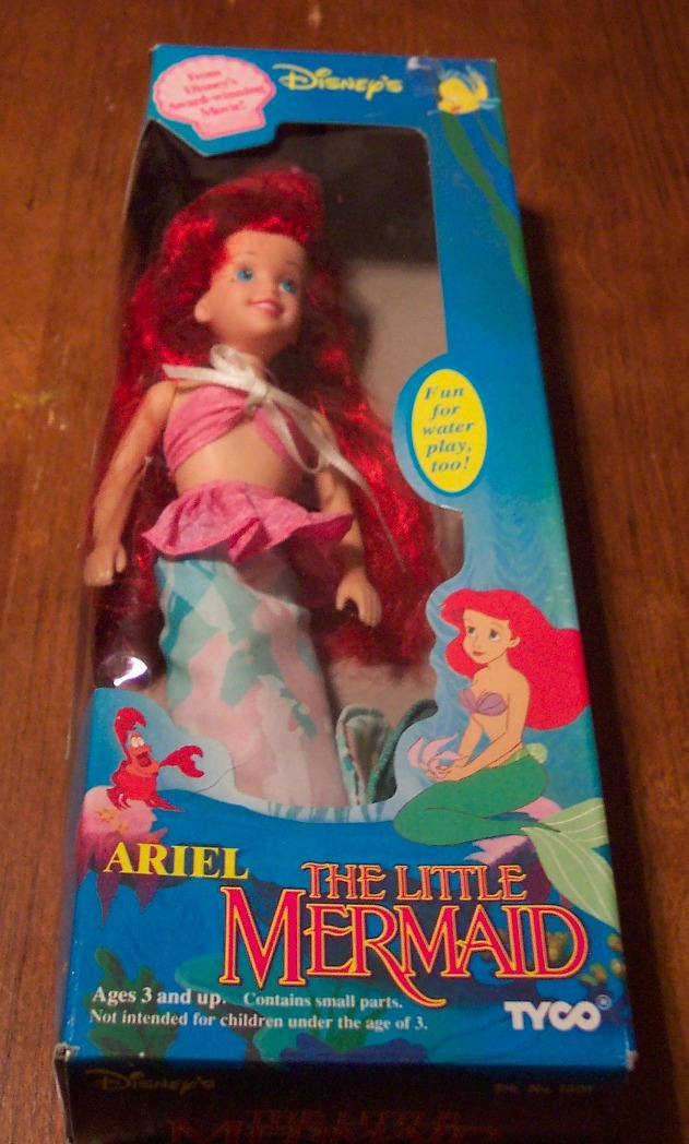 VINTAGE TYCO Walt Disney The Little Mermaid VINTAGE ARIEL 9