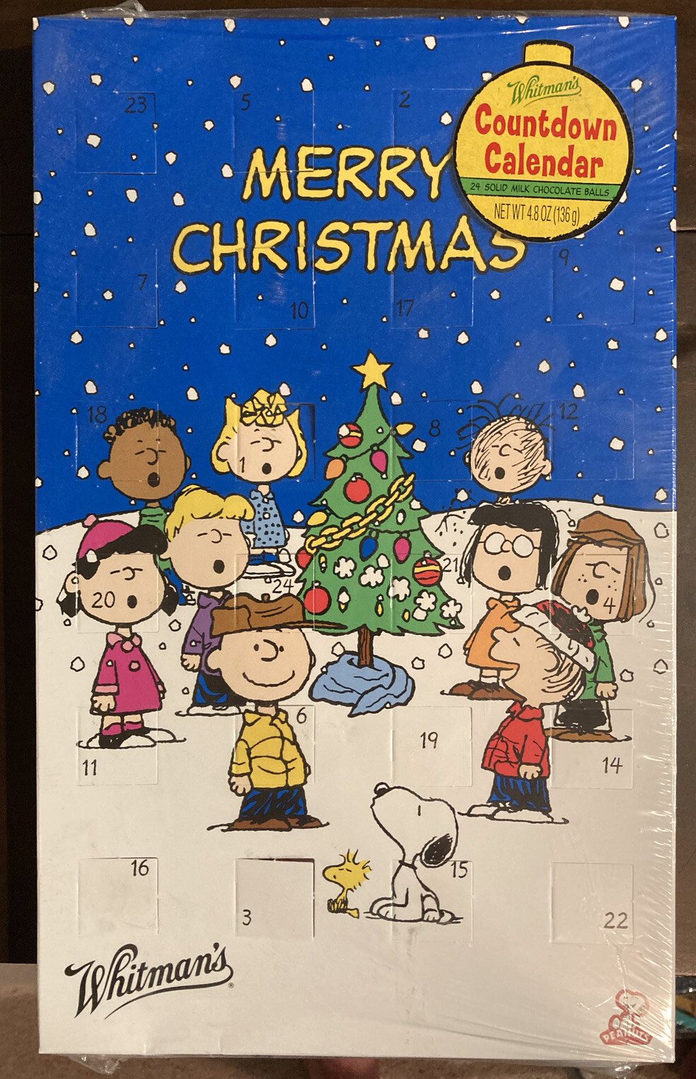 Charlie Brown Christmas Countdown Calendar by Whitman's | eBay