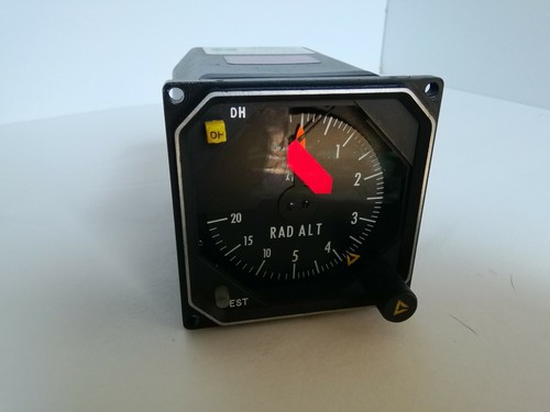 COLLINS RADIO ALTIMETER TYPE 339H4  P/N 622-1204-003