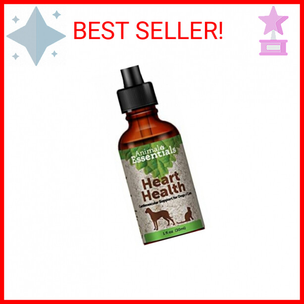 Animal Essentials Heart Health Cardio Support for Dogs and Cats, 1 fl oz - Made