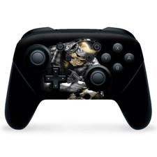 Nintendo Switch Pro Controller Skin Decal Vinyl Wrap - Skeleton tattooer