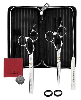 Olivia Garden SilkCut Pro Linkshand Shear Kit 
