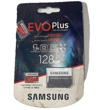 Samsung Evo Plus 128gb SD card