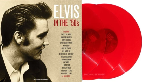 LP x 3 ELVIS PRESLEY In The 50's triple RED Vinyl GATEFOLD Sleeve New and SEALED
