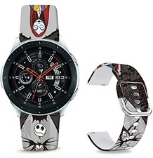 Sport Cartoon Silicone Strap Compatible with Samsung Galaxy Watch 7 40mm Men