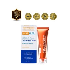 Dermatologist Recommended Terminator 10 Acne Spot Cream - 1oz Hypoallergenic