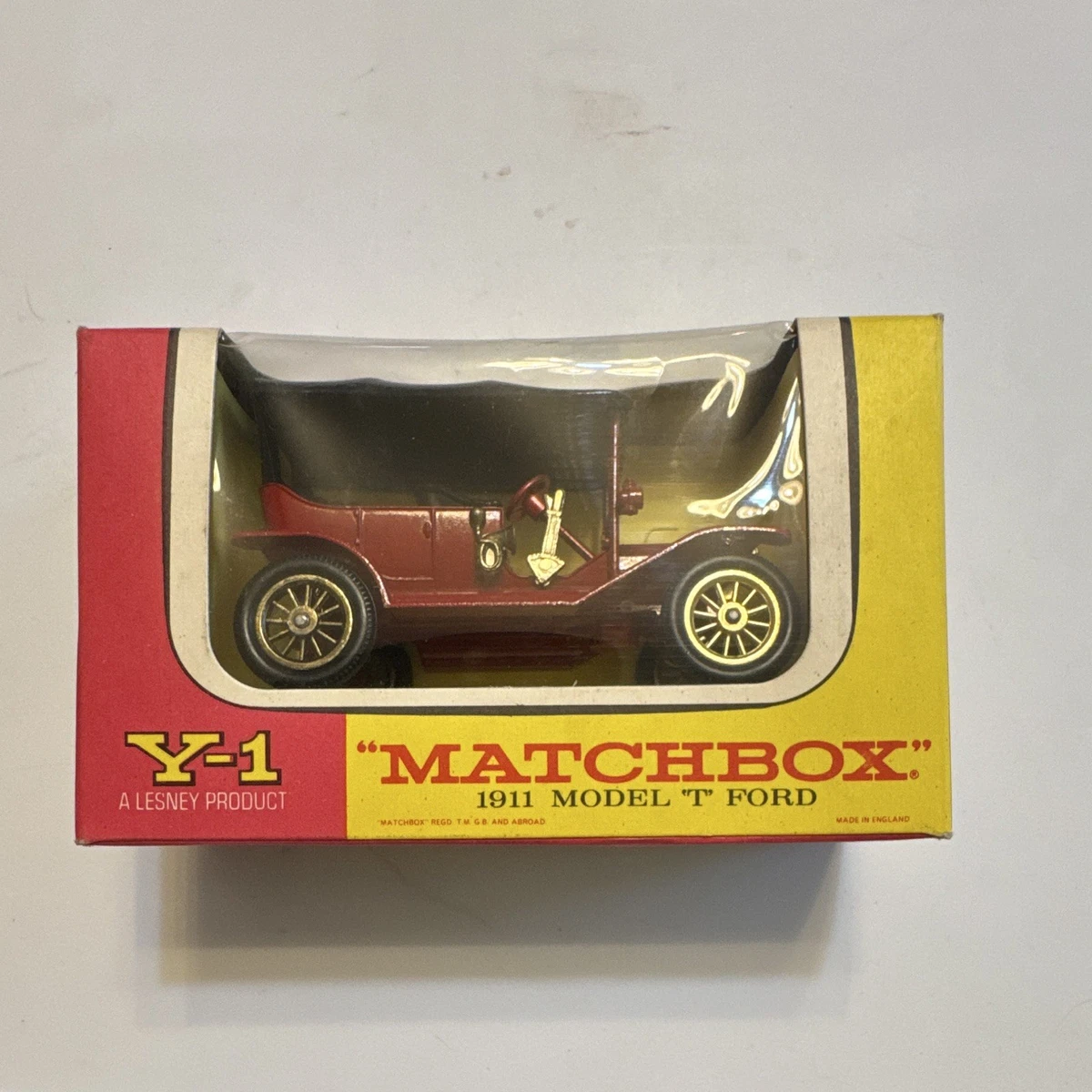 Matchbox Models of Yesteryear Ford 1911 Vehicle Year Vintage 