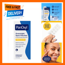 Pore Cleansing Hydrocolloid Spot Patches Fragrance Free 40 Pack for Acne Clear