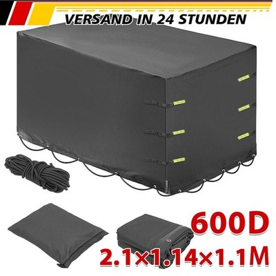 Hochplane 110 cm für Stema PKW Anhängerplane Abdeckplane F750 DBL 750 850 600D