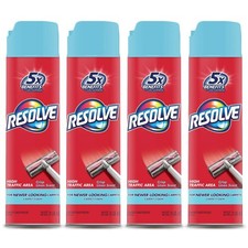 Resolve High Traffic Carpet Foam Crisp Linen 88oz 4 Cans Carpet Cleaner Stain Re