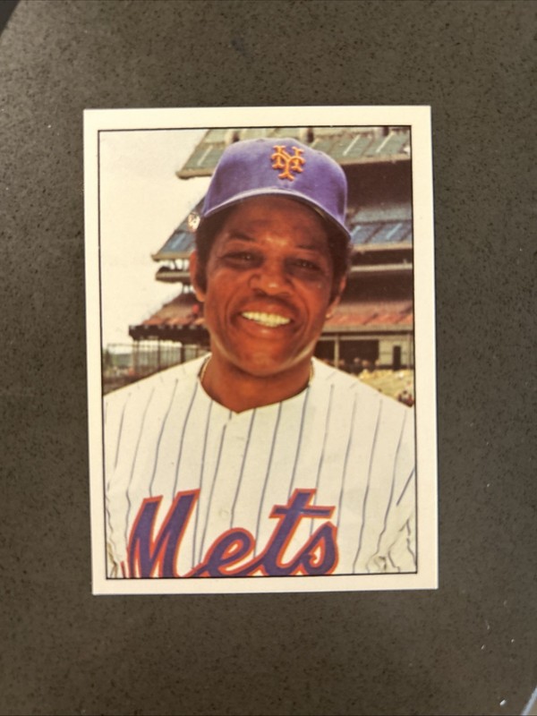 1975 SSPC Willie Mays 616 Nr Mint HOF New York Mets Giants
