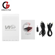 Mini DC UPS Uninterruptible Power Supply 7800mAh 10400mAh 18650 Battery Backup