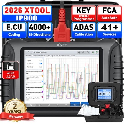 XTOOL IP900 KFZ OBD2 Diagnosegerät Key Programming ALLE System ECU Codierung NEU
