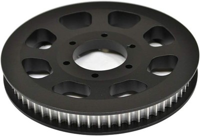 Baron Custom Accessories BA-6574-01B Rear Power Pulley - Black - 62-Tooth
