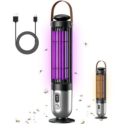 Elektrischer Fliegen Bug Moskito Zapper Insektenvernichter UV Lampe Innen Falle Schädlingsfänger