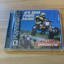 Acclaim Sports ATV: Quad Power Racing Sony PlayStation 1 PS1 Racing NTSC-U/C E