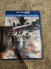 G.I.Joe Retaliation Blu-Ray 3D  Blu-Ray DVD No Digital Copy 