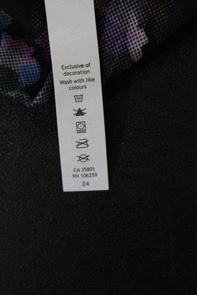 Camiseta sin mangas Lululemon para mujer elástica floral cuello redondo ropa deportiva multicolor talla 8 Foto 4 de 4