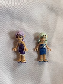 LEGO Elves AIRA WINDWHISTLER And Naida Riverheart Minifigures
