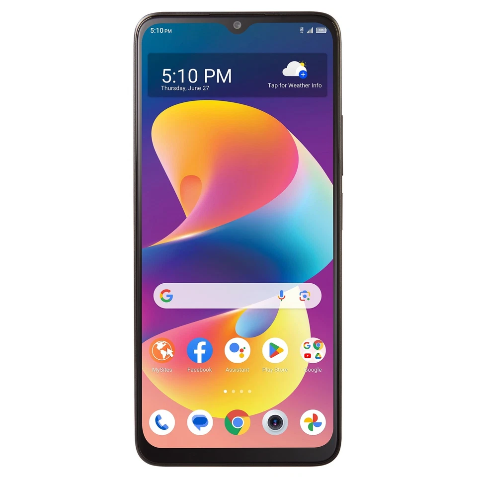 Tracfone TCL 50 LE Locked Prepaid Smartphone 64GB 4000mAh Battery 13MP Camera