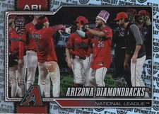 2026 Topps Series 1 Celebration ARIZONA D'BACKS Team Card Opening Day Foil #47