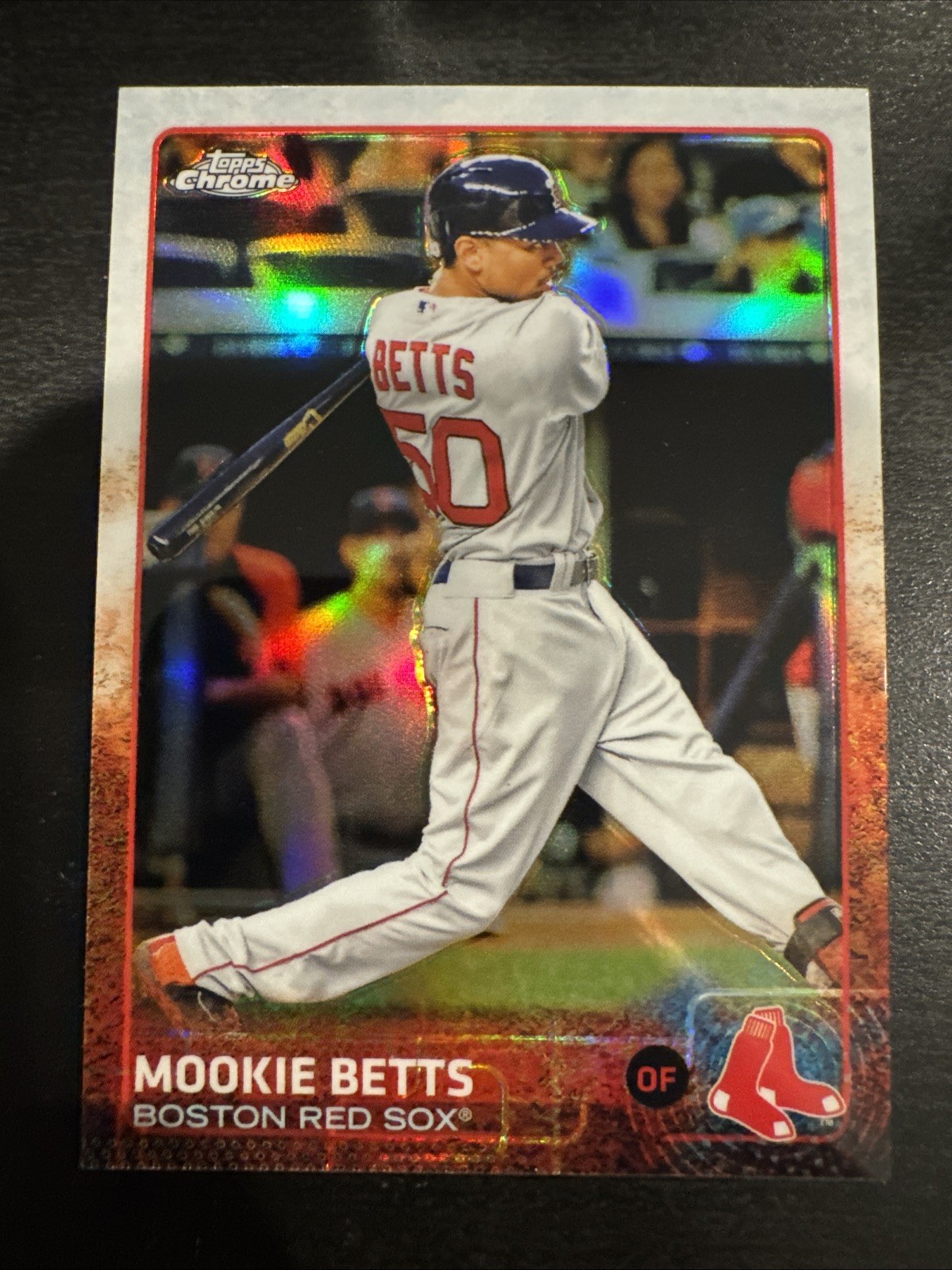 2015 Topps Chrome - Mookie Betts #67 Refractor