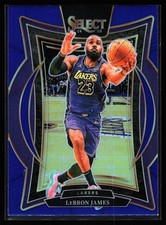2024-25 Panini Select - Concourse LeBron James #54 Blue Prizm