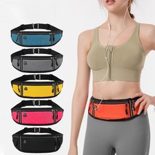Running Waist Bag Reflective Strap Waterproof Fanny Belt Gym Jogging Pouch