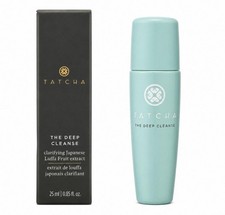 TATCHA The Deep Cleanse .85 fl oz/25mL Gentle Exfoliating NIB Travel Size