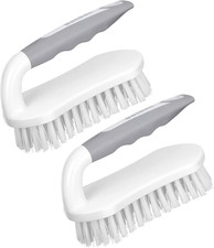 Scrub Brush, Heavy-Duty Scrub Brushes for Cleaning with Stiff Bristles Cleaning
